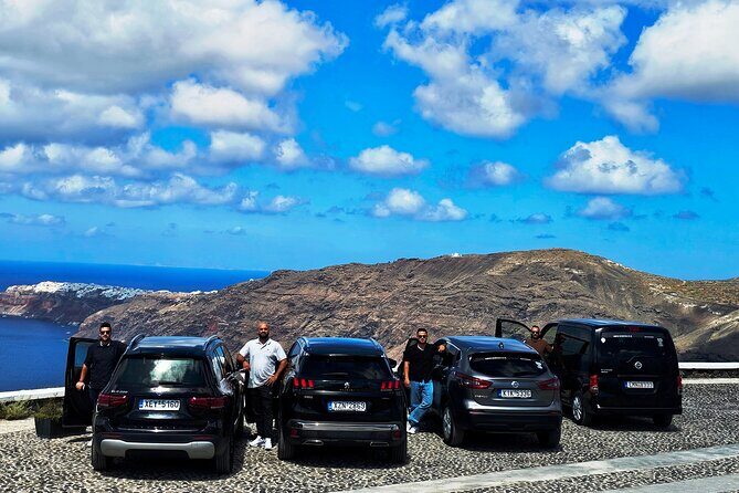 Santorini Private Transfer between Airport or Port and Santorini - FAQ