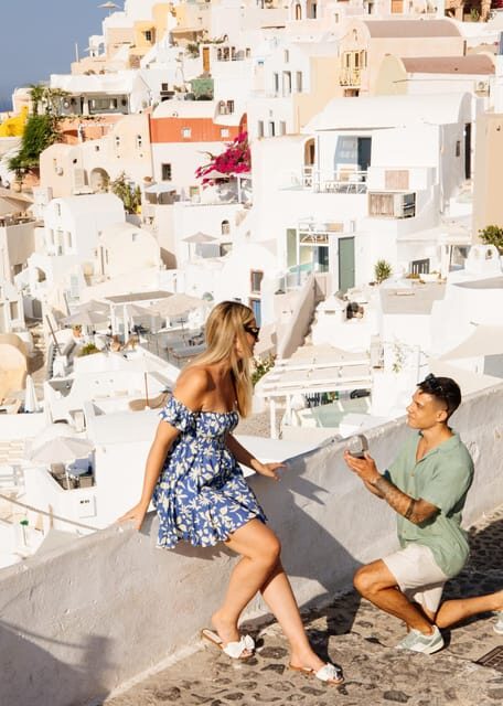 Santorini Proposal: A Luxury Photoshoot for Your Yes! Moment - Is This Experience Worth It?