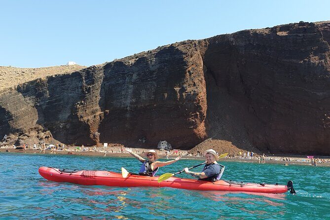 Santorini Sea Kayak - South Discovery, Small Group incl. Sea Caves and picnic - FAQ