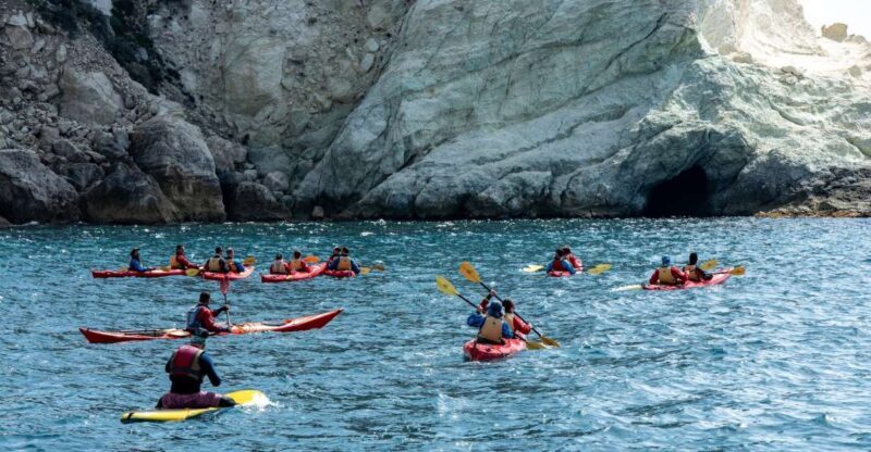 Santorini: Sea Kayaking with Light Lunch - An Honest Look at the Santorini Sea Kayaking Tour
