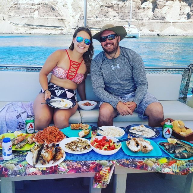 Santorini Sunset Fishing Trip with Dinner and Drinks - The Experience: Pros and Cons