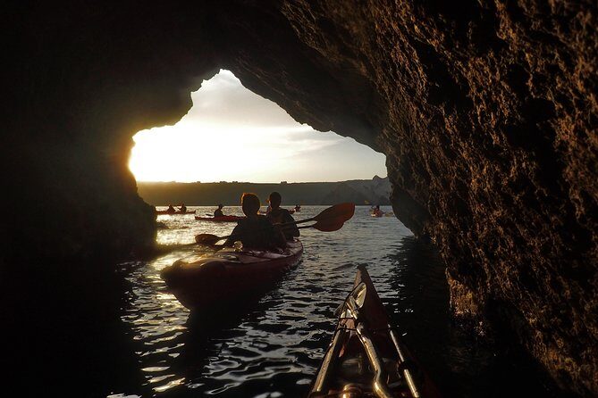 Santorini: Sunset Sea Kayak with Light Dinner - Frequently Asked Questions
