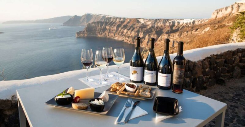 Santorini: Three Wineries and One Brewery Tour with Tastings - Key Points