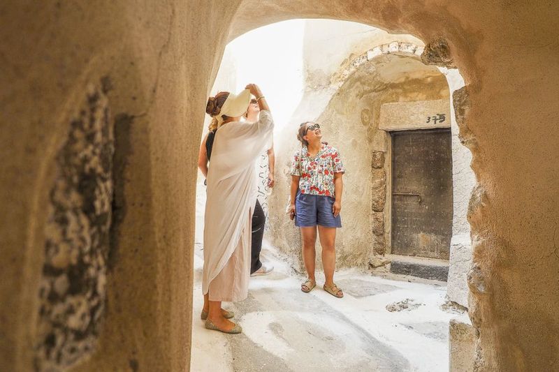 Santorini: Top Sights Day Trip, Wine Tasting, & Oia Sunset - Perissa Black Beach: swim time plus real lunch options