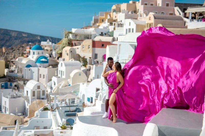 Santorini: Unique Flying Dress Photoshoot Experience - The Real Experience—What Travelers Say