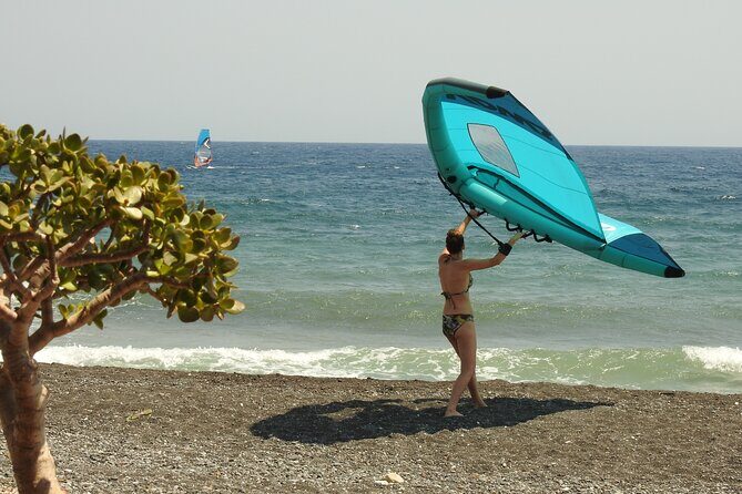 Santorini Wing Foil Surf Lesson for Beginners - The Experience: What You Can Expect