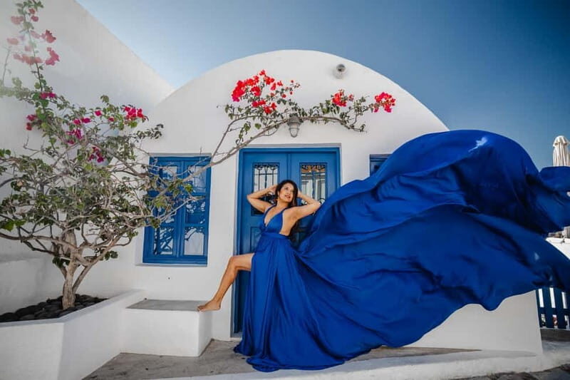 Santorini:Flying Dress shoot with Professional photographer - Who Should Consider This Experience?