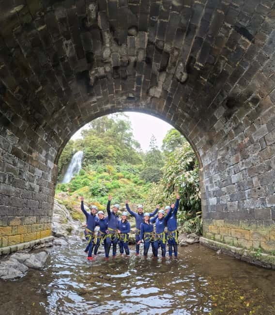 São Miguel: WaterPark Canyoning Ribeira dos Caldeirões - Key Points