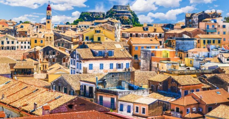 Saranda: Corfu Town and Palaiokastritsa Day Trip with Cruise - Key Points