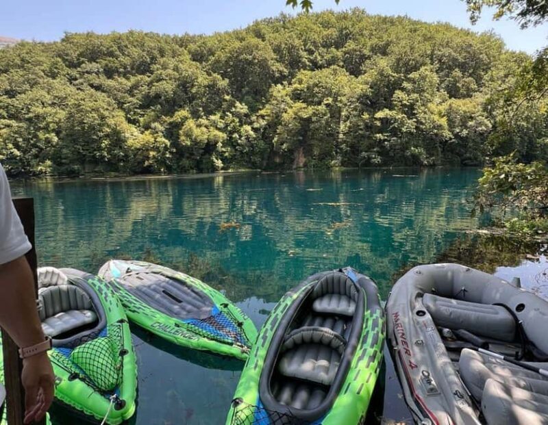 Sarande, Blue Eye & Sunset tour at Lekuresi castel - Key Points