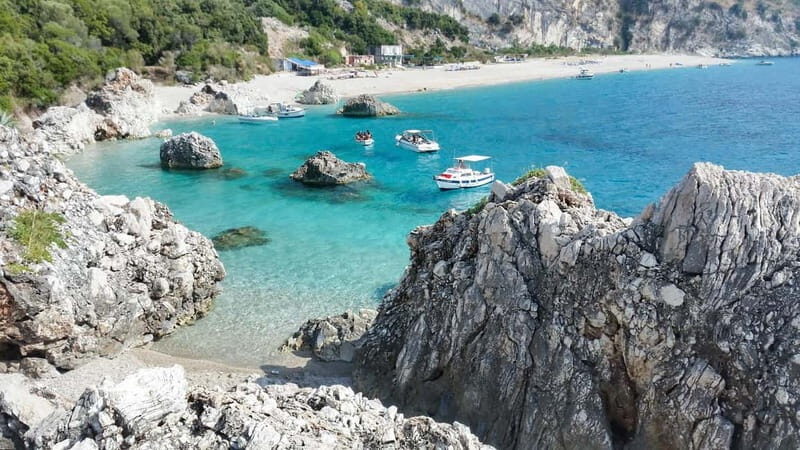 Sarandë: Boat Tour at Kroreza & Hidden Caves with Snorkeling - Key Points