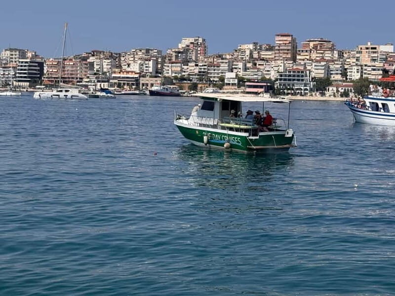Sarandë:Boat Tour to Kroreza with snorkelling & umbrellas - The Sum Up