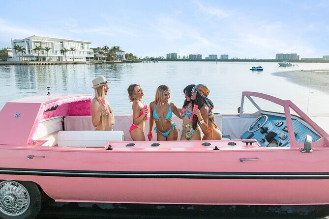 Sarasota Pink Cadillac Boat Cruise BYOB Adventure - What Travelers Say