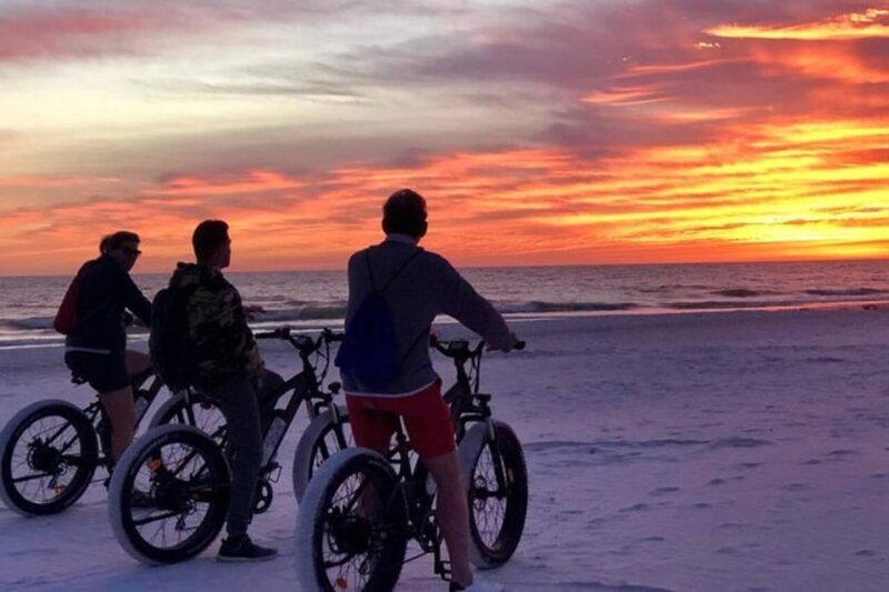 Sarasota: Siesta Key Electric Bike Sunset Tour - FAQ