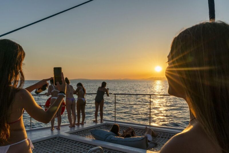 S'Arenal: Sunset Catamaran Cruise with BBQ - FAQs