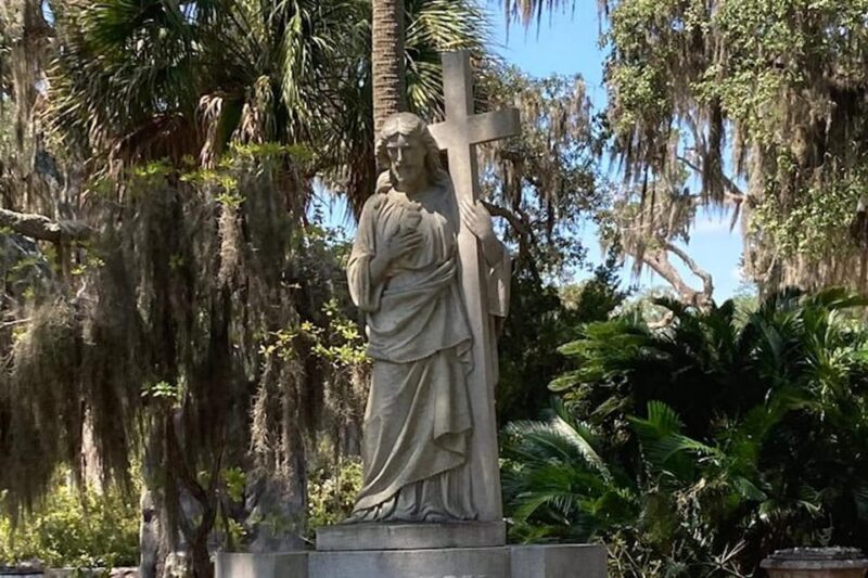 Savannah: Bonaventure Cemetery Golf Cart Guided Tour - Key Points