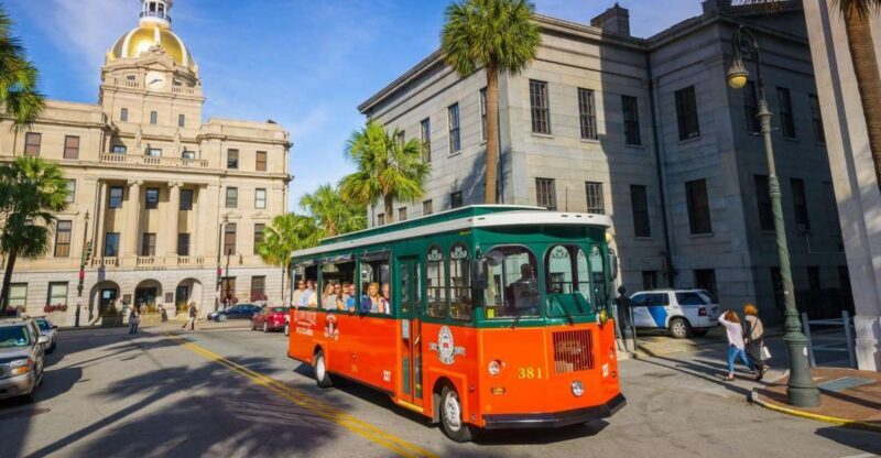 Savannah: Old Town Hop-On Hop-Off Trolley Tour - Detailed Breakdown of Stops and Sights
