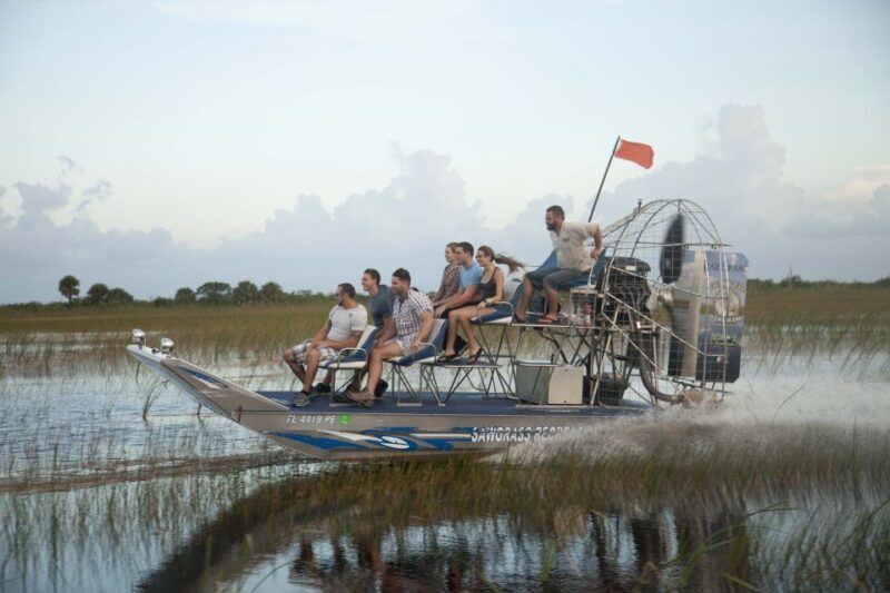 Sawgrass Park: Private 1-Hour Airboat Adventure Tour - The Experience Timing and Tour Options