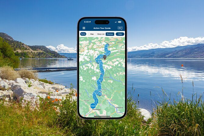 Scenic Kamloops Self Guided Audio Driving Tour to Lake Louise - Key Points