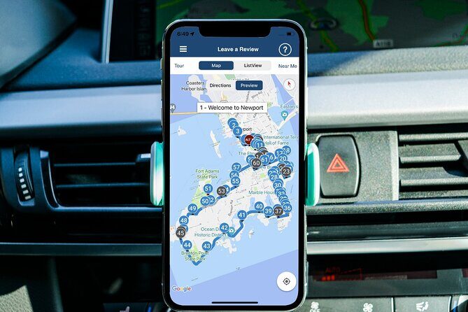 Scenic Newport, RI Self-Guided Driving Audio Tour - The Itinerary Breakdown