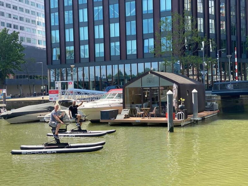 Schiller Water Bike Rental in Maritime District Rotterdam - What to Expect from the Water Bike Experience