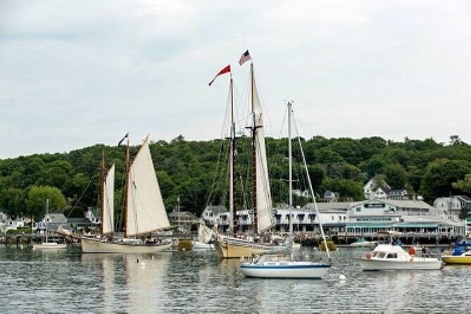 Schooner Eastwind Sunset Sail to see the Maine Coastline - Key Points