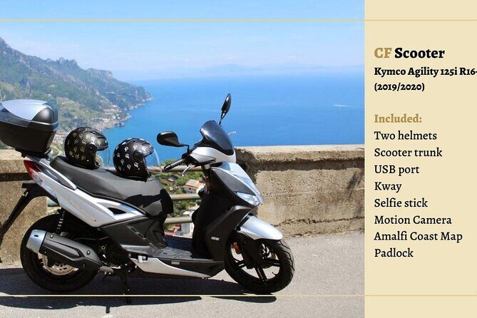 Scooter rental on the Amalfi Coast - The Ride and Scenic Highlights