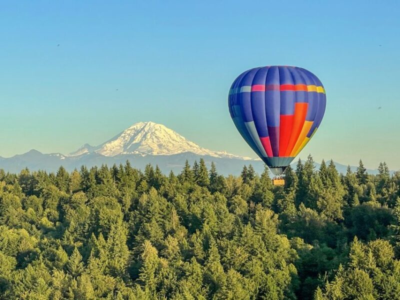 Seattle: Mt. Rainier Sunset Hot Air Balloon Ride - What to Expect from This Hot Air Balloon Ride