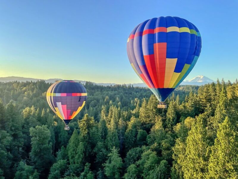Seattle: Mt. Rainier Sunset Hot Air Balloon Ride - Is This Experience Worth It?