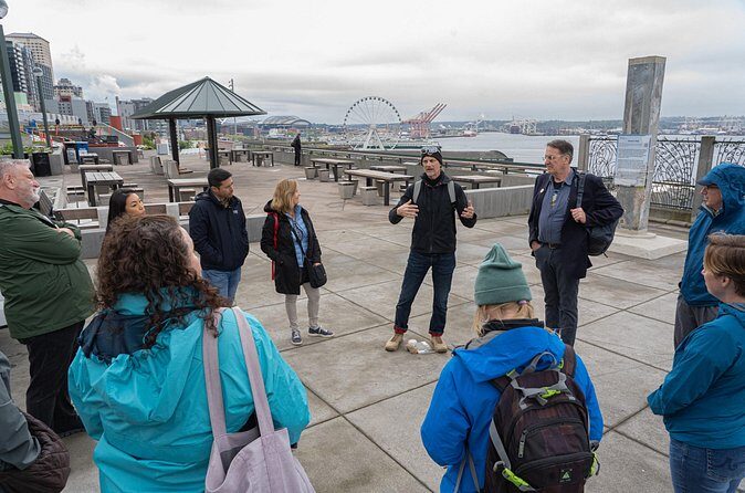 Seattle Waterfront History Walking Tour - The End at Pioneer Square
