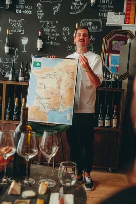 Secret wine door - French wine & Champagne & cheese tasting - Key Points