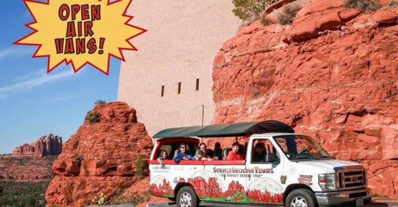 Sedona: Open-Air Van Tour with a Local Guide and 6 Stops - What’s Included and What’s Not