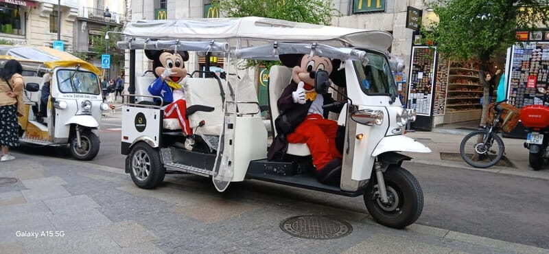 "See Madrid Differently: A Premium Private Tuk Tuk Ride" - FAQ