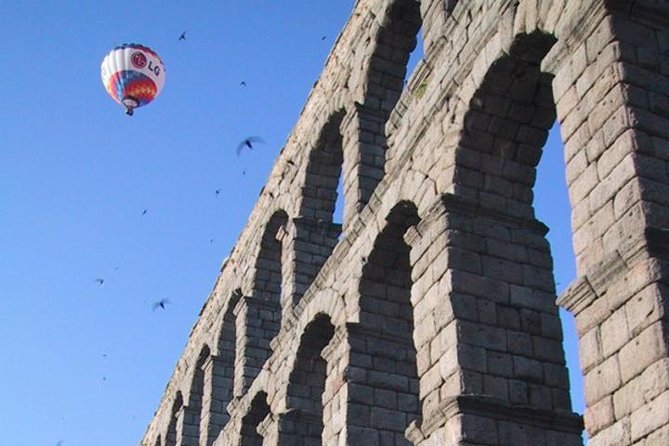 Segovia from the Skies: Sunrise Balloon Ride - The aerial highlights: Aqueduct, cathedral area, and the Alcázar from the sky