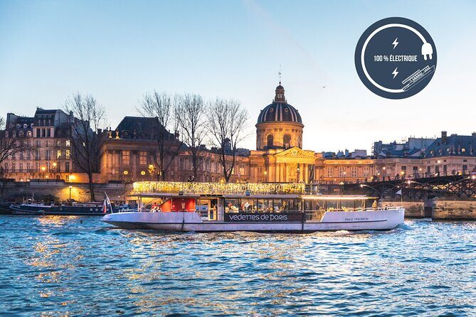 Seine River Evening Cruise with Music and Drink Options - Key Points