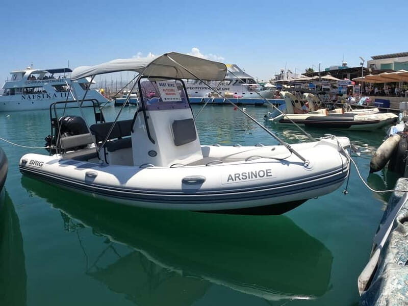 Self-Drive Boat Rental Latchi: Paphos Transfer Available - Key Points