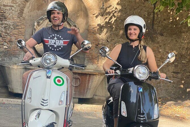 Self Drive Vespa Tour Rome Highlights Experience required - Key Points