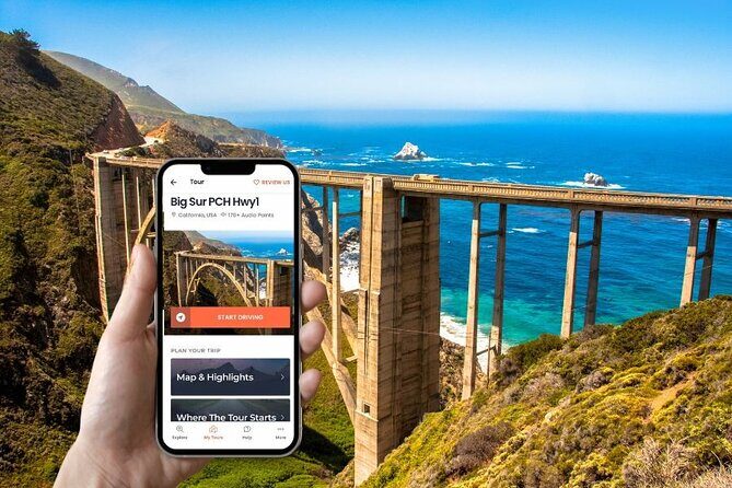 Self-Guided Audio Driving Tour in Big Sur PCH Highway 1 - Detailed Breakdown of the Itinerary