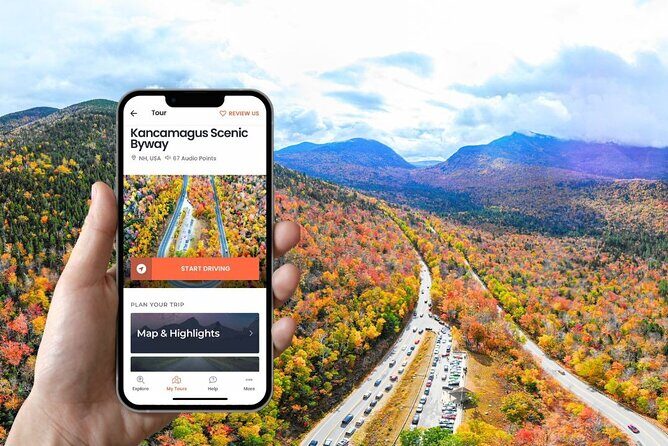 Self-Guided Audio Driving Tour in Kancamagus Highway - Key Points