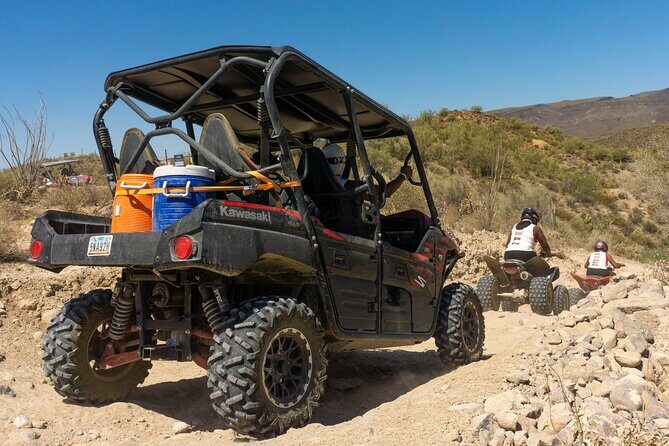 Self-Guided Centipede Desert UTV Rental - The Experience in Action