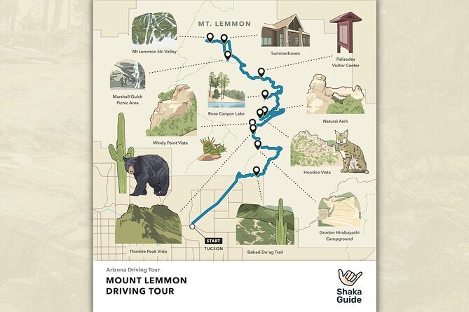 Self Guided Mt. Lemmon Scenic Byway Driving Tour - FAQs