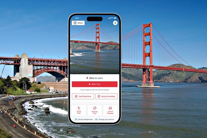 Self-Guided Palace of Fine Arts to Golden Gate Bridge Audio Tour - Exploring San Francisco on Your Terms