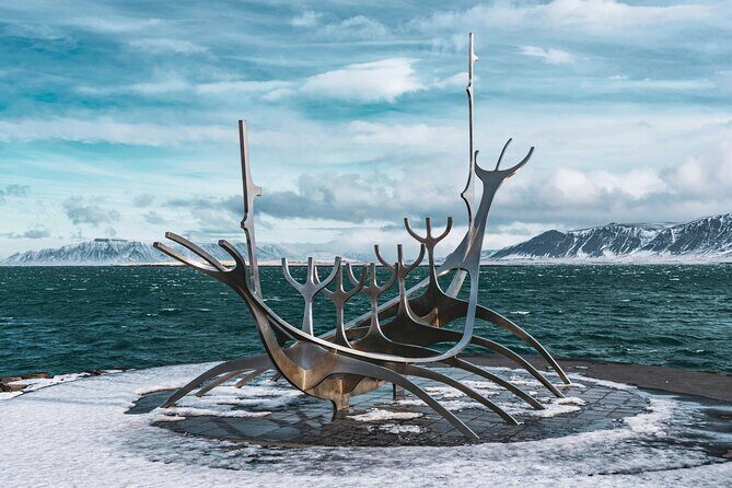 Self Guided Walk through Reykjavik's Highlights - The Sun Voyager and Rainbow Street