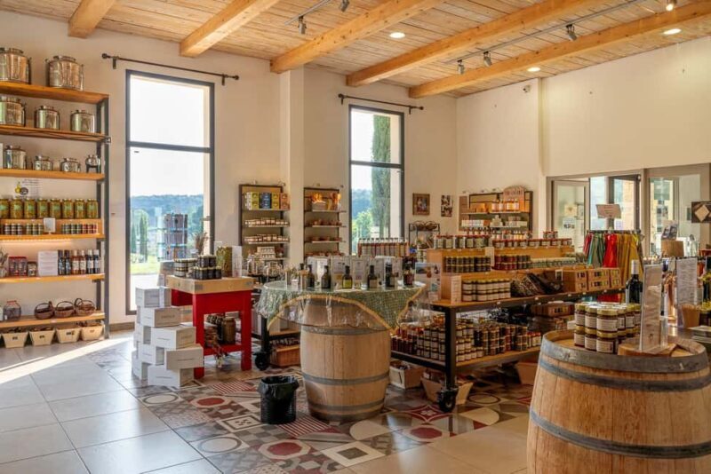 Self tour of the olive oil mill & olive oil tasting - Key Points