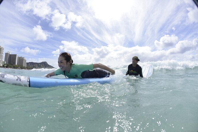 Semi-Private Surf Lesson for 2 or 3 people on Waikiki Beach - FAQs