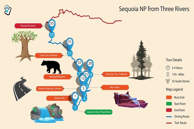Sequoia & Kings Canyon NP Self-Guided Driving Audio Tour - What Makes This Tour Stand Out