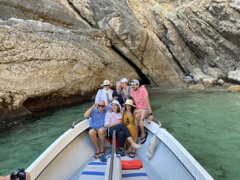 Sesimbra: Arrábida Beaches & Caves Boat Tour with Snorkeling - Key Points
