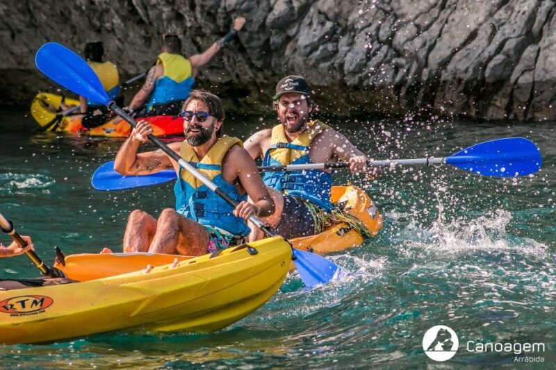 Sesimbra: Arrábida Natural Park Guided Kayaking Tour - What the Experience Looks Like