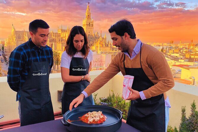 Sevilla: Panoramic Highlights Rooftop Tour & Paella Cooking Class - The Food: Is It Worth It?