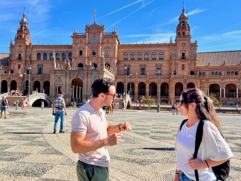 Seville: City Walking Tour & Plaza España - Key Points